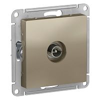 Механизм антенны TV 1-м С/У ATLASDESIGN коннектор шампань Systeme Electric ATN000593 (1/10/60)