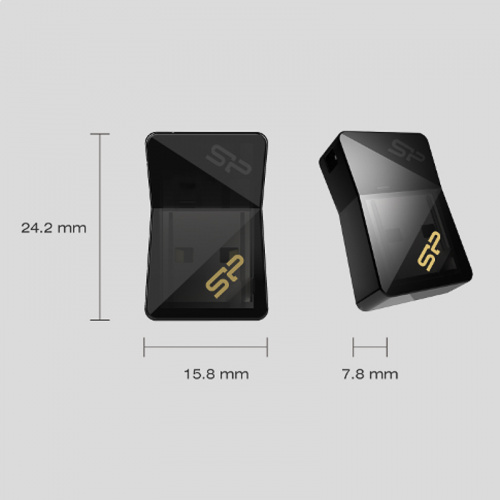 Флеш-накопитель USB 3.0  8GB  Silicon Power  Jewel J08  красный (SP008GBUF3J08V1R) фото 5