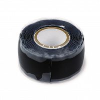 Изолента Smartbuy самовулканизирующаяся ,0,5x25мм, силиконовая, 3 метра, черная (SBE-SFT-25-03-b) (1/80)