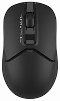 Беспроводная мышь A4TECH Fstyler FB12 оптическая (1200dpi) BT/Radio USB (3but), черный (1/60) (FB12 BLACK)