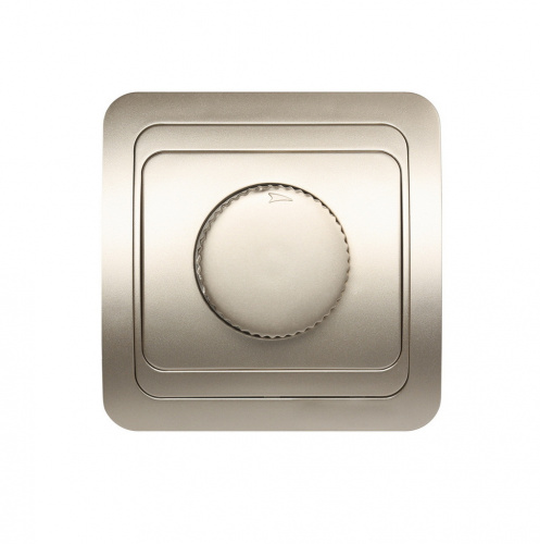 Светорегулятор SMARTBUY скрытая установка, (диммер) 600W 220В шампань "Марс" (SBE-02c-2.5-D-0) Светорегулятор SMARTBUY скрытая установка, (диммер) 600W 220В шампань "Марс" (SBE-02c-2.5-D-0)