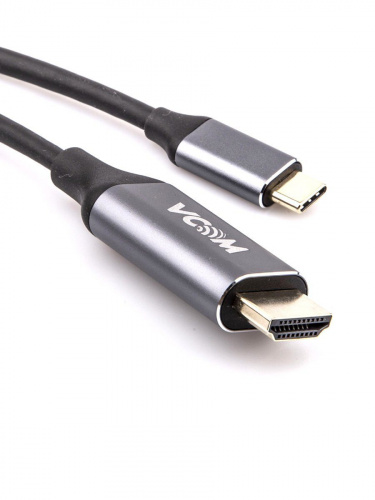 Кабель-переходник USB 3.1 Type-C(M)--> HDMI A(m) 4K@60Hz, 1.8m ,Aluminium Shell,VCOM <CU423MC-1.8M> (1/75) фото 2 Кабель-переходник USB 3.1 Type-C(M)--> HDMI A(m) 4K@60Hz, 1.8m ,Aluminium Shell,VCOM <CU423MC-1.8M> (1/75) фото 2