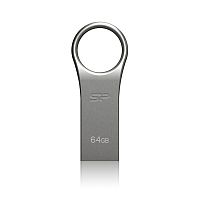 Флеш-накопитель USB  64GB  Silicon Power  Firma F80  металл (SP064GBUF2F80V1S)