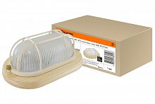 Светильник TDM НПБ1402 сосна овал с реш. 60Вт IP54 (1/8) (SQ0303-0436)