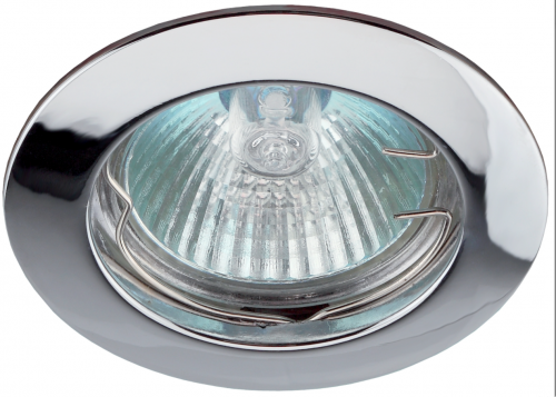 Светильник ЭРА KL1 CH /1 литой простой MR16 12V 50W хром (100/2100) (Б0048967) Светильник ЭРА KL1 CH /1 литой простой MR16 12V 50W хром (100/2100) (Б0048967)