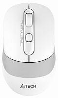Беспроводная мышь A4TECH Fstyler FB10C (2000dpi) BT/Radio (4but), белый (1/40) (FB10C GRAYISH WHITE)