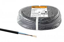 Провод TDM ПВС 2х2,5 ГОСТ (20м), черный (SQ0118-0270)