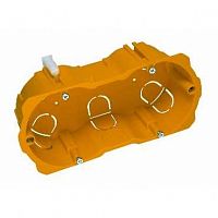 Коробка установочная С/У для ГСК двойная 151х71х51мм Systeme Electric KM-251 (1/40)