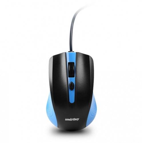 Мышь проводная Smartbuy ONE 352, синяя/черный (1/100) (SBM-352-BK)