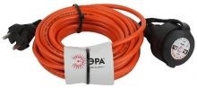 Удлинитель ЭРА силовой UPx-1-2x1-10m в бухте без заземления 10м 1 розетка ПВС 2х1мм2 (1/15)