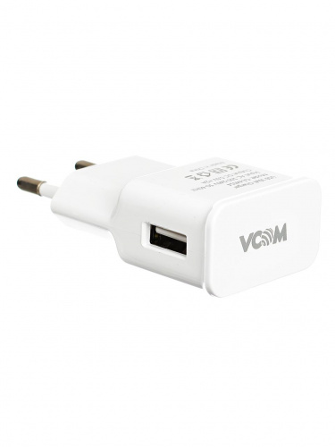 Зарядное устройство AC (EU Plug 100-220V) --> USBx1 Port ( DC5V, 2A) VCOM <M014/CA-M014> (1/96)