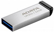 Флеш-накопитель USB 3.2  32GB  A-Data  UR350  серебро/чёрный металл (UR350-32G-RSR/BK)