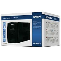 Источник бесперебойного питания SVEN Pro 600, 360Вт, 2 евро розетки  (1/4) (SV-013837)