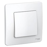 Переключатель проходной 1-кл. С/У BLANCA 10А IP20 (сх. 6) 250В бел. Systeme Electric BLNVS010601 (1/10/60)