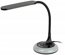 Светильник светодиодный ЭРА настольный NLED-481-10W-BK с RGB ночником черный (1/8) (Б0048592)