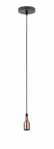 Cветильник ЭРА PL13 E27 - 6 RC подвес потолочный LOFT под лампу цоколь Е27 провод 1 м цвет медь (60/360) (Б0048527) фото 6