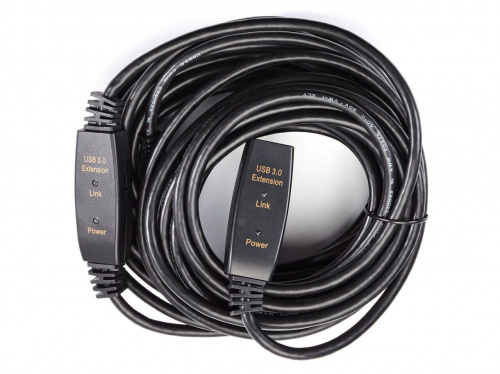 Кабель-адаптер USB3.0-repeater, удлинительный активный <Am-->Af> 10м Aopen/qust<ACU827A-10M> (1/25) фото 8
