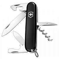 Нож перочинный Victorinox Spartan, 91 мм., 12 функций, чёрный (блистер) (1.3603.3B1)