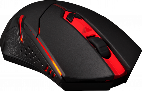 Беспроводная мышь REDRAGON + ковер комплект M601WL-BA RU, черный/красный (1/32) (78227) фото 6