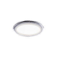 Светильник светодиодный GAUSS Bubbles BL318 Кругл. 12+4W, 3000K, 1200лм,193х31мм,Ø160 (1/20)