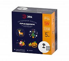 Проектор ЭРА ENIOP-10 LED Праздник уличный 4 карты с динамичными проекциями в комплекте 220В (1/12) (Б0056011)