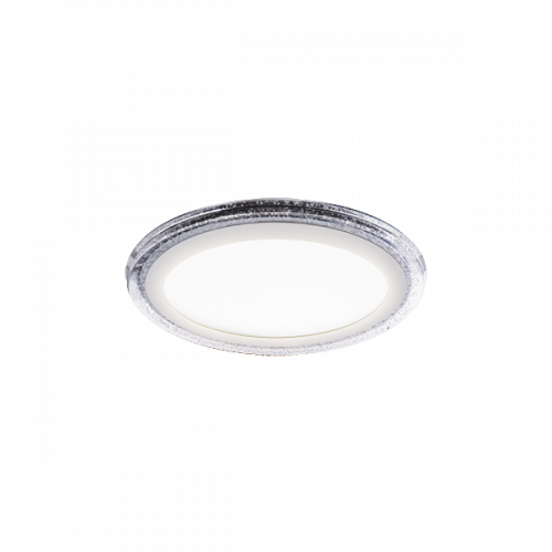 Светильник светодиодный GAUSS Bubbles BL318 Кругл. 12+4W, 3000K, 1200лм,193х31мм,Ø160 (1/20)