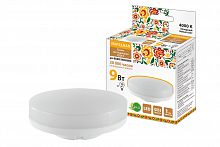 Лампа светодиодная НАРОДНАЯ GX53-9 Вт-230 В-4000 К-Э, h=26 мм (1/100) (SQ0340-1522)