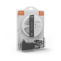 Комплект светодиодной ленты GAUSS Basic 2835/120 12V 14,4W/m 1400lm/m 3000K 8mm IP20 5m 1/50 (BT085)
