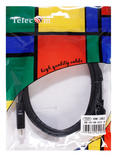 Кабель HDMI 19M/M,ver. 2.1, 8K@60 Hz 1.5m TELECOM <TCG255-1.5M>(1/80) фото 3 Кабель HDMI 19M/M,ver. 2.1, 8K@60 Hz 1.5m TELECOM <TCG255-1.5M>(1/80) фото 3