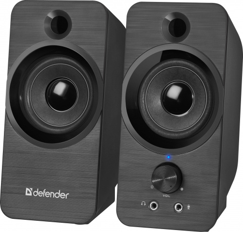 Акустическая 2.0 система DEFENDER SPK-190 черный, 8 Вт, питание от USB (1/24) (65190) фото 3