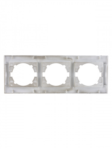 Рамка 3-х постовая горизонтальная бронза , с/у, "Лама" (15/180) TDM (SQ1815-0731) фото 3 Рамка 3-х постовая горизонтальная бронза , с/у, "Лама" (15/180) TDM (SQ1815-0731) фото 3