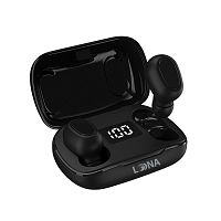 Беспроводные TWS-наушники Loona TWS-002black, Bluetooth, черные (1/100)