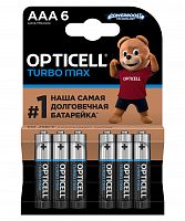 Элемент питания OPTICELL TURBO MAX LR03 BL6 (6/72)  (6053006)