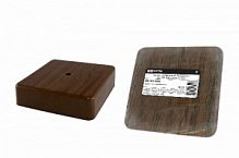 Коробка распаячная КР 75х75х20 ОП бук IP40, инд. штрихкод TDM (1/100) (SQ1401-0303)