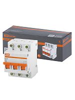 Автоматический выключатель ВА47-63 3Р 25А 4,5кА х-ка B TDM (1/4/40) (SQ0218-0057)