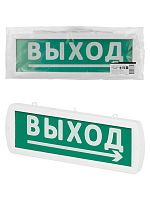 Оповещатель TDM охранно-пожарный световой Топаз-24-Д "Направление к выходу" 24 В, IP52 (1/35) (SQ0349-0408)