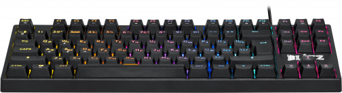 Клавиатура проводная игровая механическая DEFENDER Blitz GK-240L RU,Rainbow, черная (1/20) (45240) фото 9