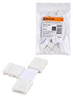 Коннектор для жесткого T-соединения двух светодиодных лент шириной 10 мм, TDM (10/1000) (SQ0331-0354)