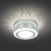 Светильник светодиодный GAUSS Backlight BL094 Круг. Белый/Белый, Gu5.3, 3W, 3000K(1/30)