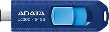 Флеш-накопитель USB 3.2  64GB  A-Data  UC300  синий/голубой (ACHO-UC300-64G-RNB/BU)