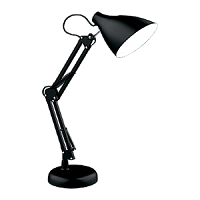 Светильник GAUSS настольный модель GTL003 60W 220-240V E27 черный струбцина и основание 1/12 (GT0032)