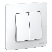 Выключатель 2-кл. С/У BLANCA 6А IP20 (сх. 5) 250В бел. Systeme Electric BLNVS006501 (1/10/60)