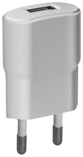 Блок питания сетевой 2 USB DEFENDER UPA-22, 2.1А, белый (1/50) (83580)