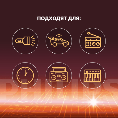 Элемент питания PHILIPS Power LR20 2BL  (2/24/48/3360) (Б0062732) фото 5