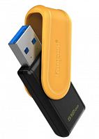 Флеш-накопитель USB 3.2  512GB  Kingston  DataTraveler Exodia S  чёрный/оранжевый (DTXS/512GB)