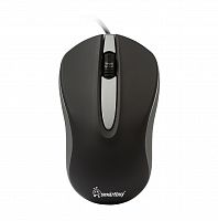 Мышь проводная Smartbuy 329, USB, черный/серый (1/100) (SBM-329-KG)