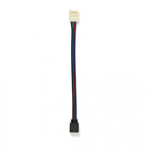 Коннектор Smart Buy DS RGB-10mm-15cm провод для RGB ленты с одним разъемом зажимным (100) (SBL-10mmRGBDS)