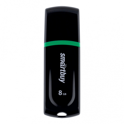 Флеш-накопитель USB  8GB  Smart Buy  Paean  чёрный (SB8GBPN-K)