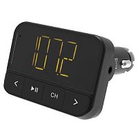 Модулятор RITMIX FMT-B200, USB-флеш, MiscroSD, AUX, Форматы аудио MP3/WMA, Функция зарядного устройства USB 2.4A, Пуль ДУ (1/80) (80000765)