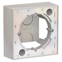 Коробка О/У ATLASDESIGN жемчуж. Systeme Electric ATN000400 (1/10/60)
